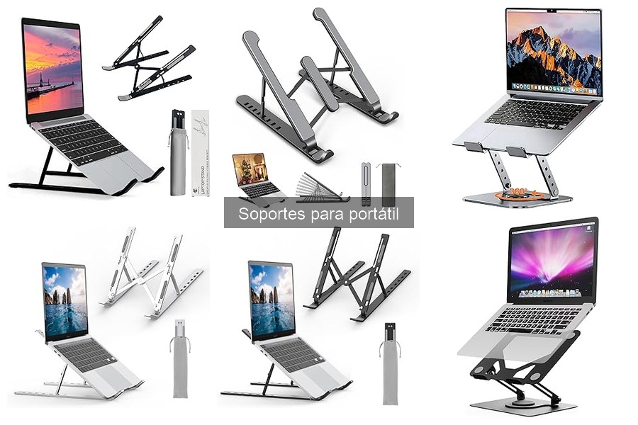 Comparativa de Soportes para Portátil: Metal, Plástico y Madera