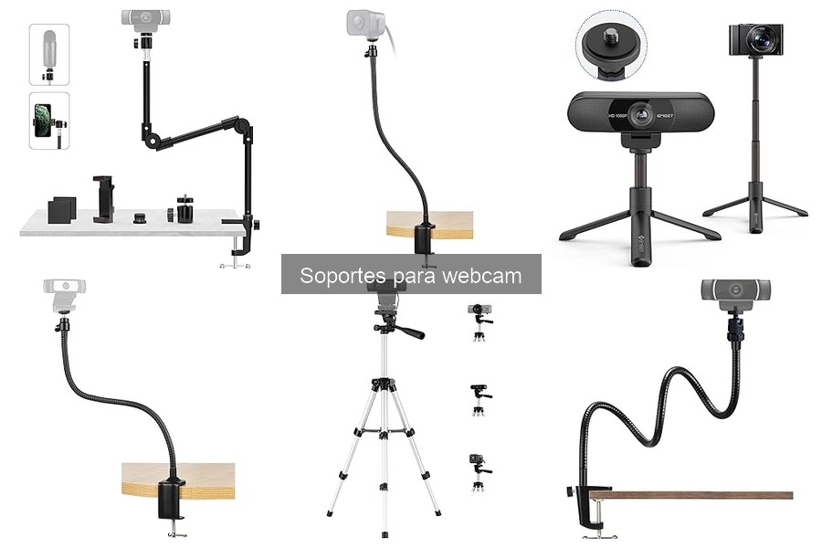 Comparativa de Soportes para Webcam: Mejores Marcas y Modelos