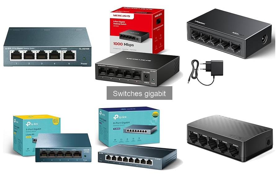 Comparativa de switches gigabit: Mercusys vs TP-Link