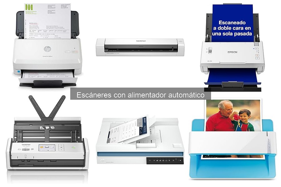 Comparativa: Escáneres con y sin alimentador automático
