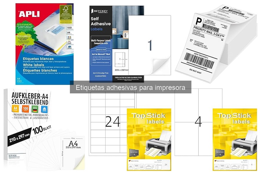 Comparativa: Etiquetas Adhesivas Estándar vs. Industriales