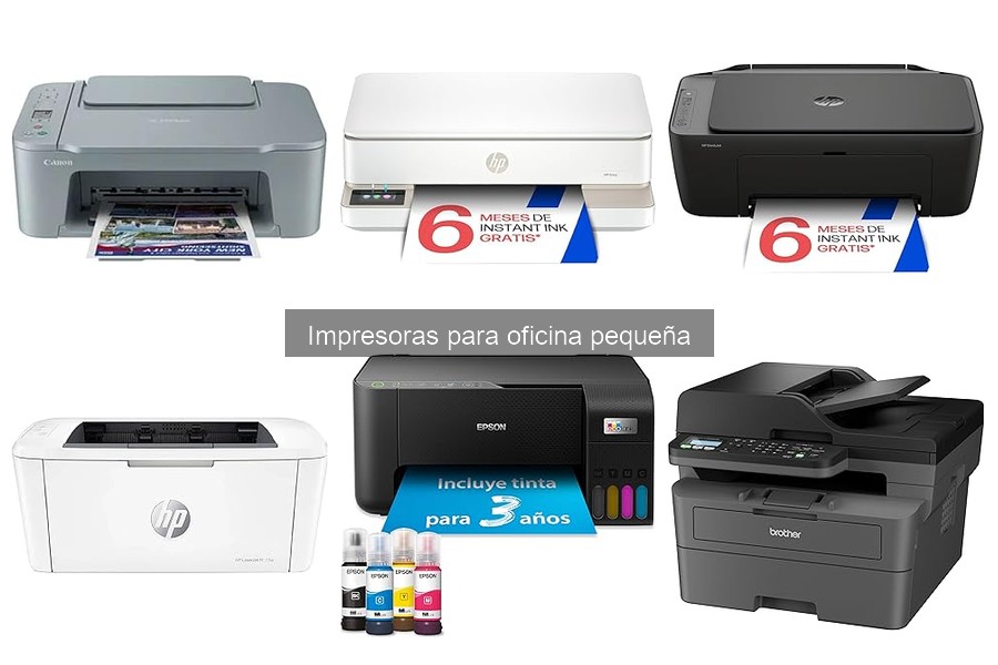 Comparativa: Impresoras Láser vs. Inkjet para Oficina Pequeña