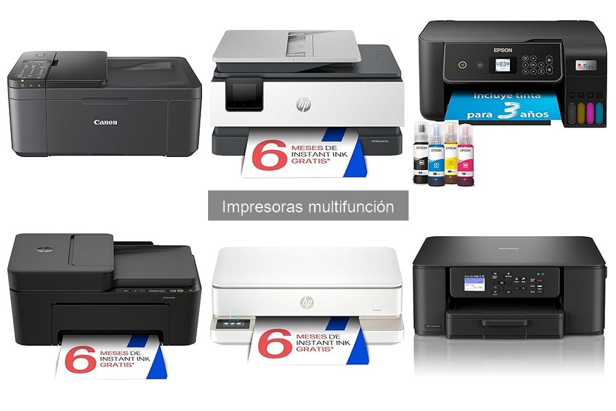 Comparativa: Impresoras Multifunción Láser vs. Inyección de Tinta