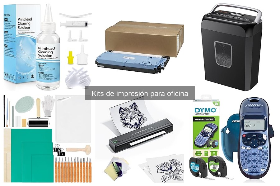 Comparativa: Kits de impresión láser vs. tinta para oficina