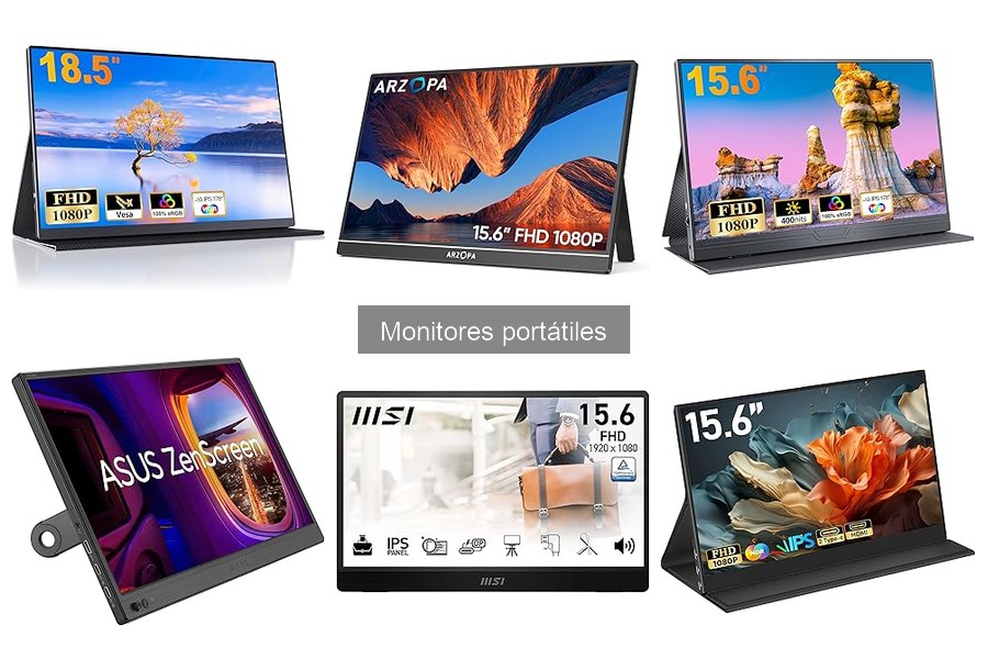 Comparativa: Monitor Portátil vs Monitor de Escritorio