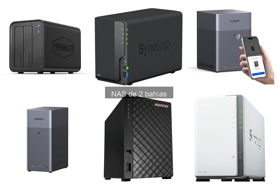 Comparativa: NAS de 2 Bahías vs. NAS de 4 Bahías