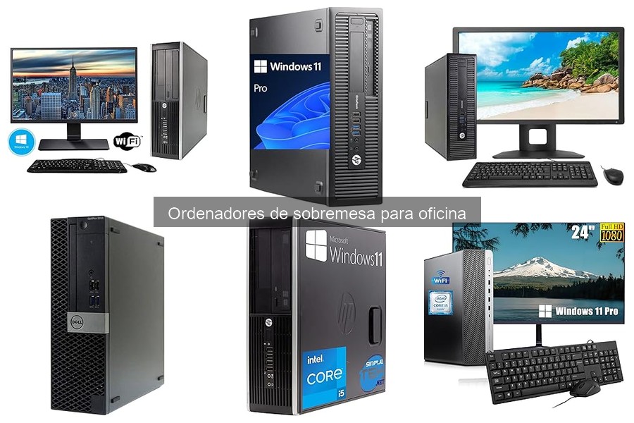 Comparativa: Ordenadores de sobremesa vs Portátiles para Oficina