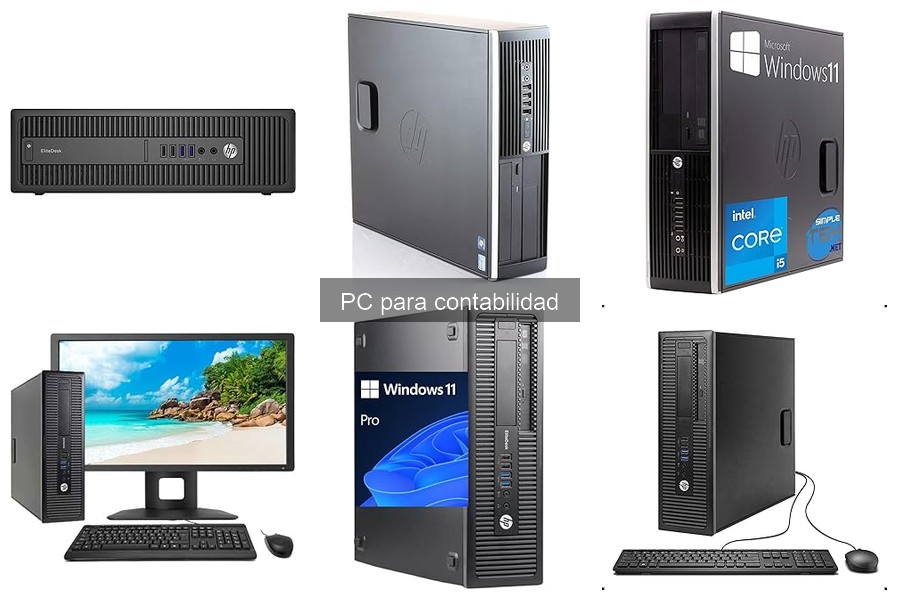 Comparativa: PC de sobremesa vs portátil para contabilidad