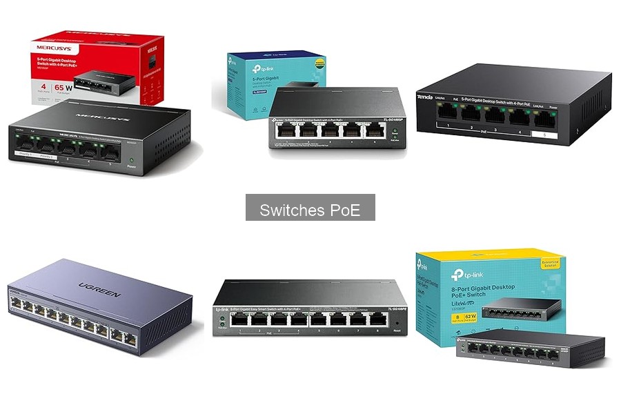 Comparativa: Switches PoE vs. Switches Tradicionales