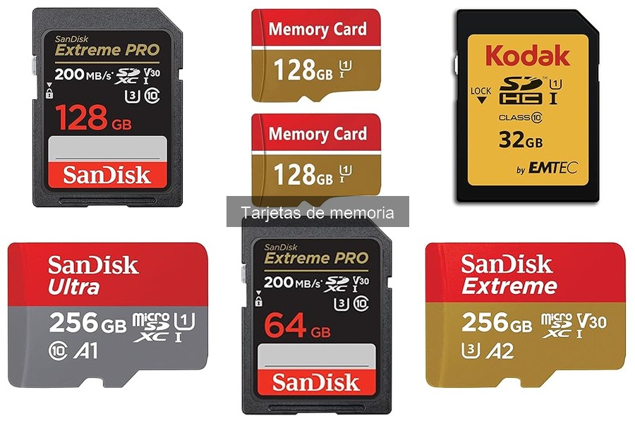 Comparativa: Tarjetas de Memoria SD vs microSD