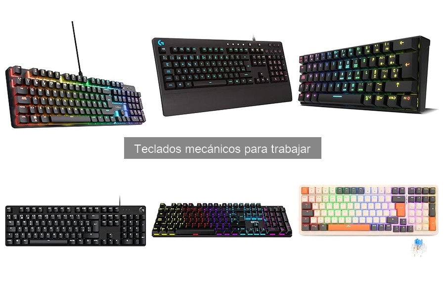 Comparativa: Teclados mecánicos vs. de membrana para trabajar