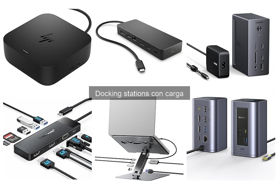 Compatibilidad de dispositivos con docking stations con carga