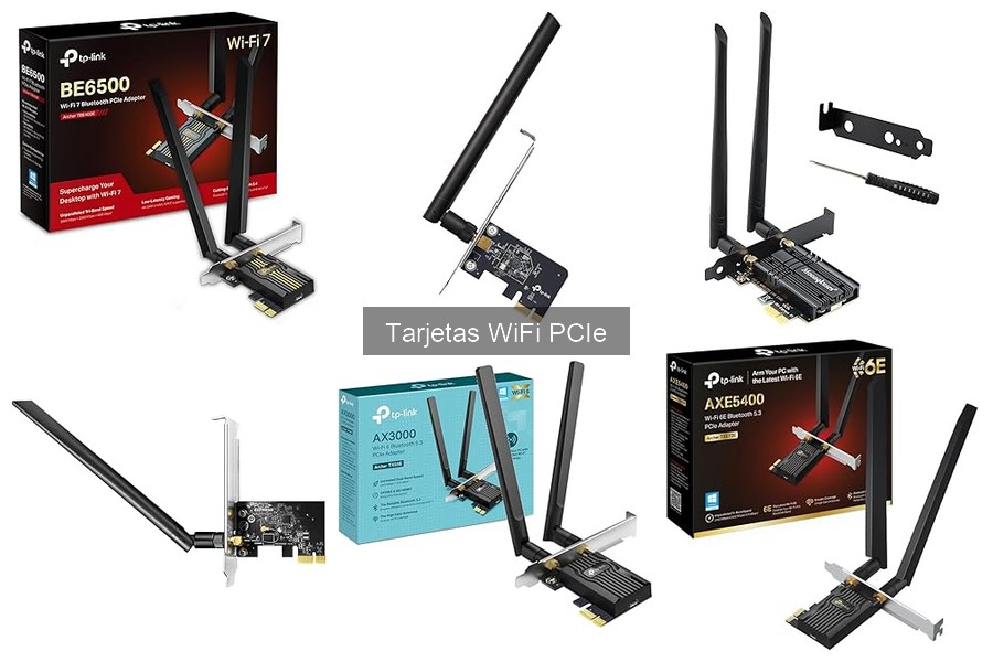 Compatibilidad de tarjetas WiFi PCIe con dispositivos