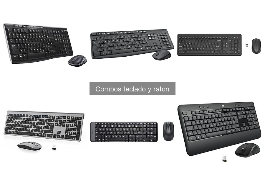 Configuración de Combos de Teclado y Ratón Inalámbricos