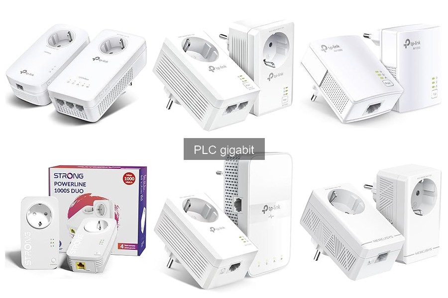 Configuración óptima de red con PLC gigabit