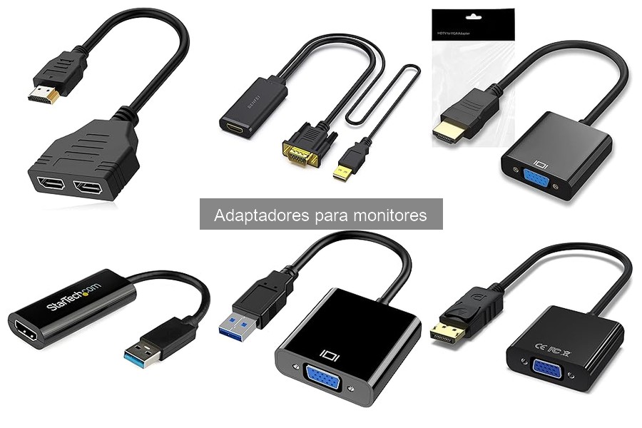 Consejos de mantenimiento para adaptadores de monitores