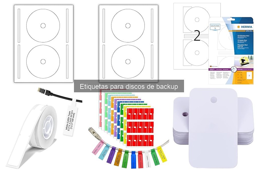 Consejos para Mantener Etiquetas en Discos de Backup