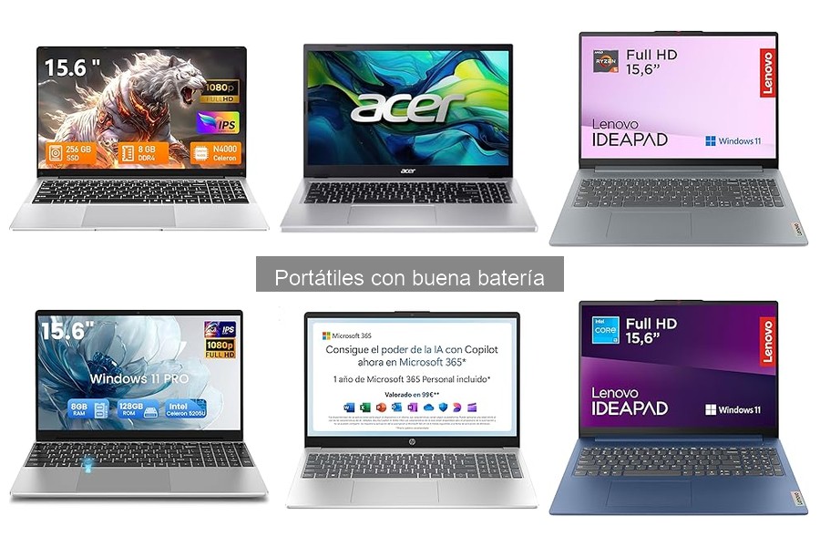 Consejos para mantener la batería de tu portátil en buen estado