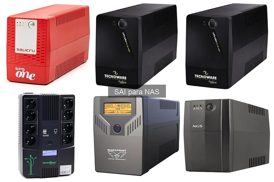 Consideraciones de seguridad al usar un SAI con NAS