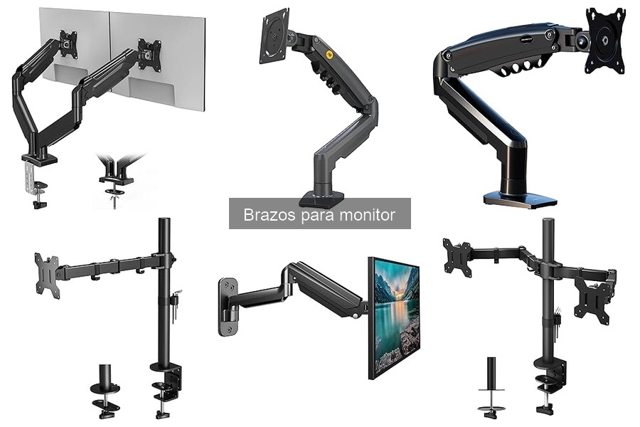 ¿Cuál es el mejor brazo para monitor para teletrabajo?