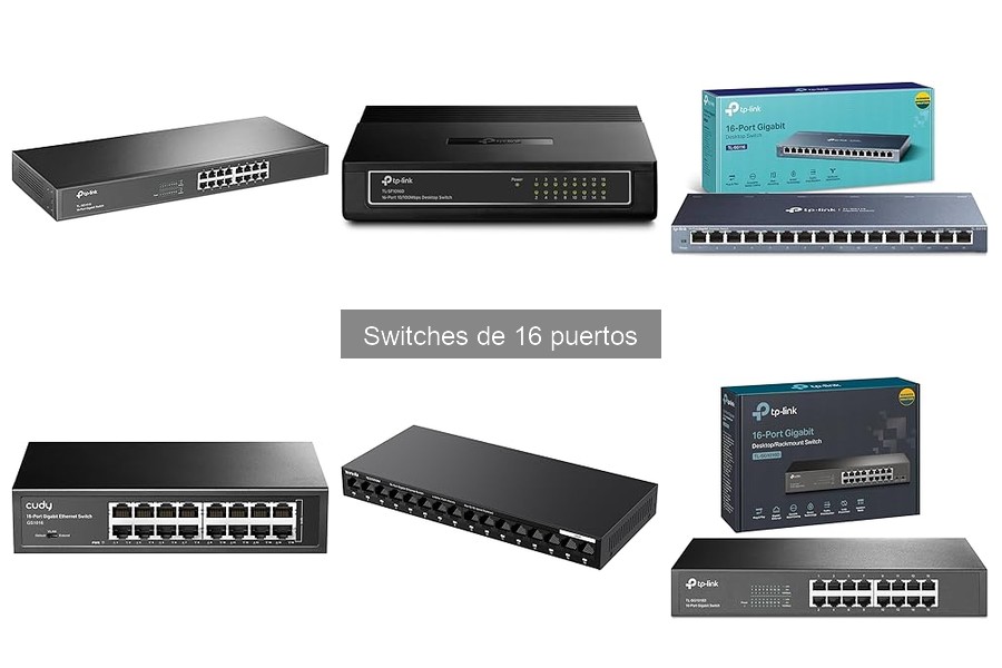¿Cuánto cuesta un switch de 16 puertos? Análisis de precios