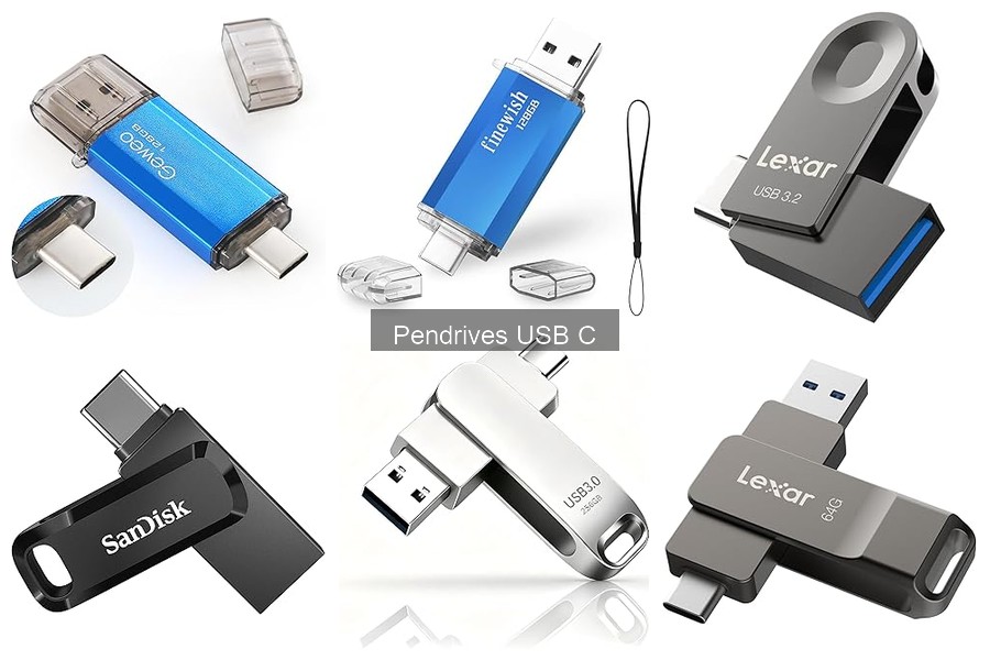 Diferencias entre capacidades de pendrives USB C