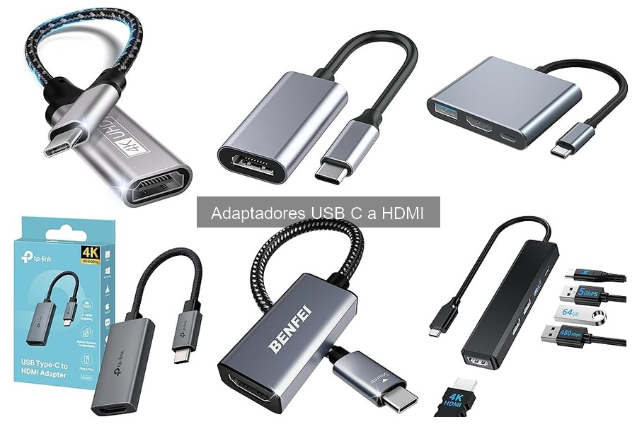 Dónde comprar adaptadores USB C a HDMI a buen precio