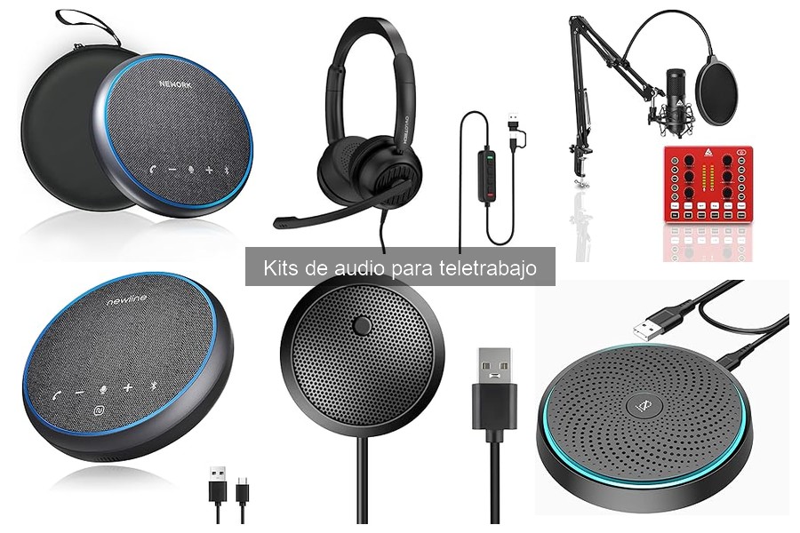 Dónde comprar kits de audio para teletrabajo: mejores opciones