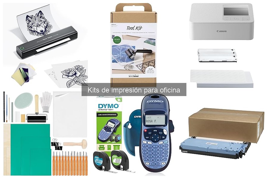 Dónde comprar kits de impresión para oficina: las mejores opciones