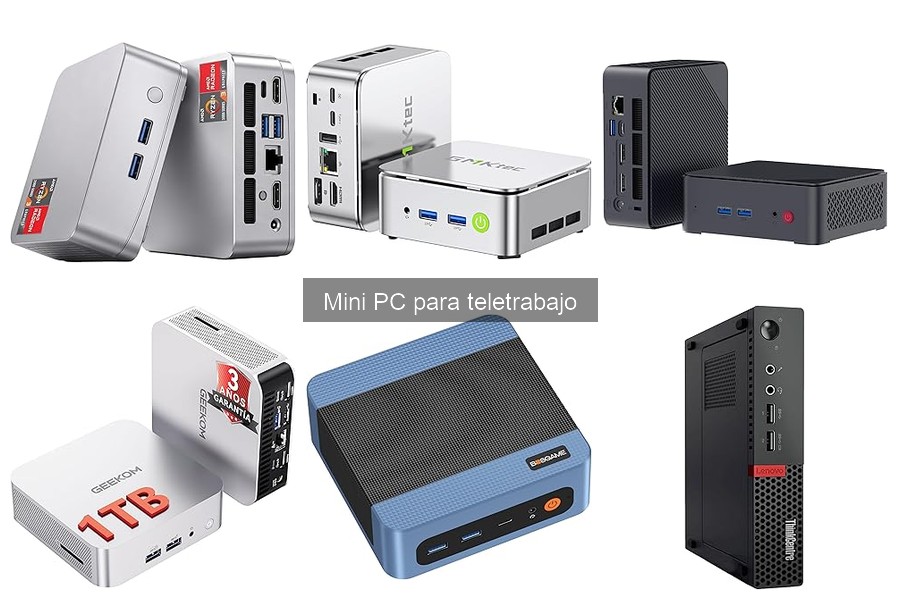 Dónde comprar mini PC para teletrabajo: mejores opciones