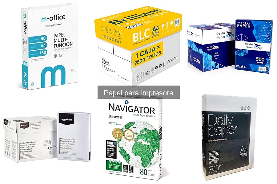 ** Dónde comprar papel para impresora al mejor precio