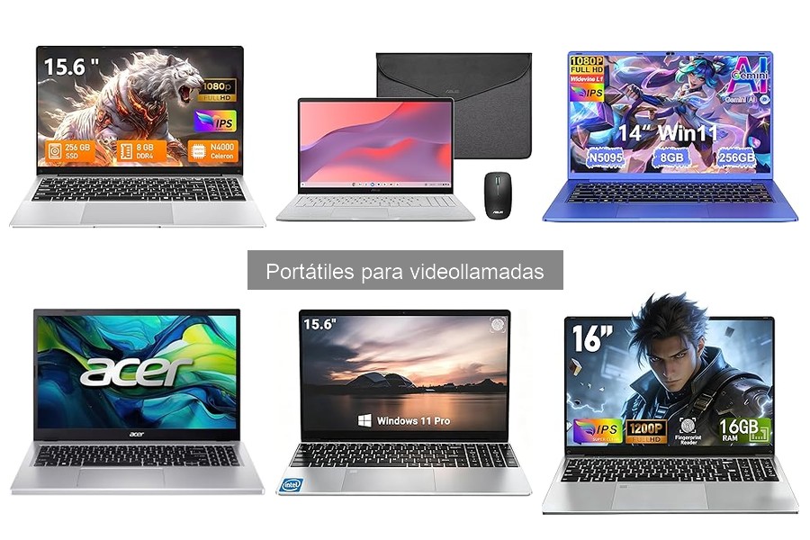 Dónde comprar portátiles fiables para videollamadas