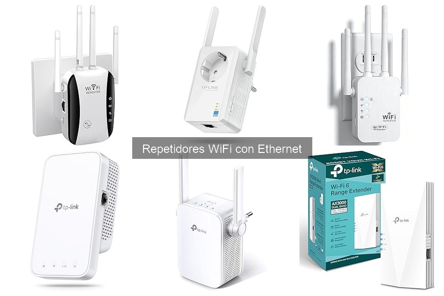 Dónde comprar repetidores WiFi con Ethernet en oferta