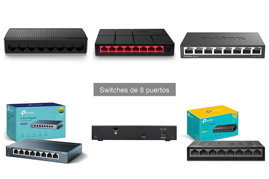 Dónde comprar un switch de 8 puertos al mejor precio