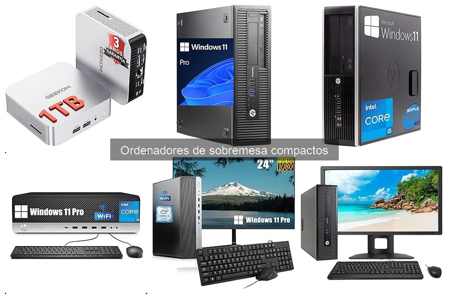 Duración de la batería en ordenadores de sobremesa compactos