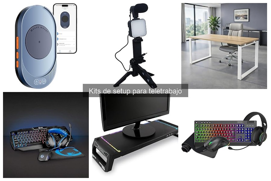 Elementos esenciales de un kit de setup para teletrabajo