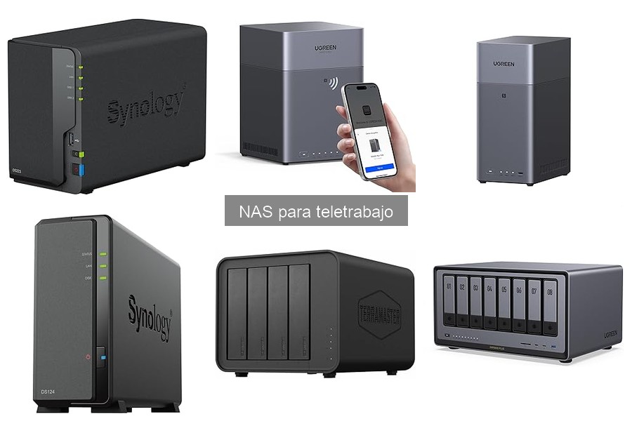 Errores comunes al configurar un NAS para teletrabajo