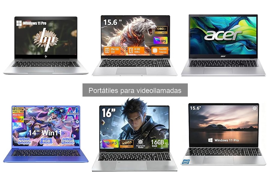 Errores comunes en portátiles para videollamadas y soluciones