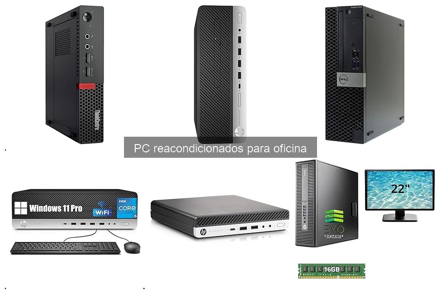 Especificaciones clave para elegir un PC reacondicionado