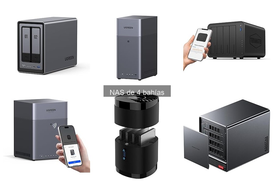 Especificaciones clave para un NAS de 4 bahías: Guía completa
