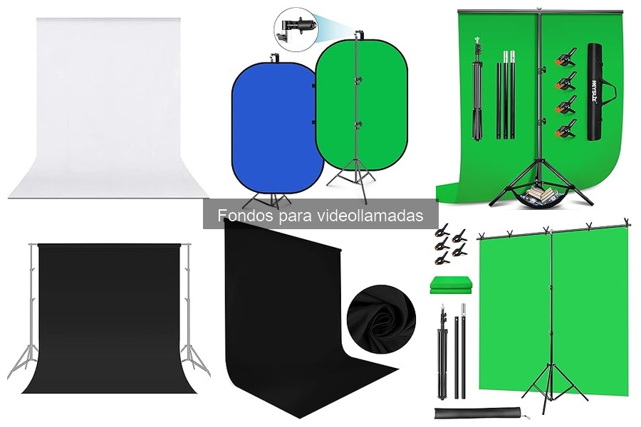 Fondos temáticos para videollamadas en cada temporada