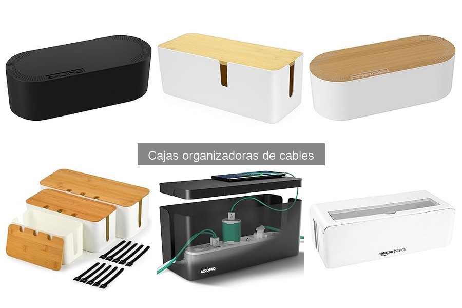Guía de compra de cajas organizadoras de cables efectivas