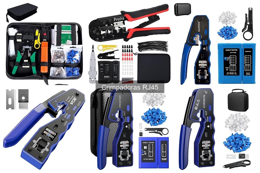 Guía de compra de crimpadoras RJ45: consejos y mejores modelos