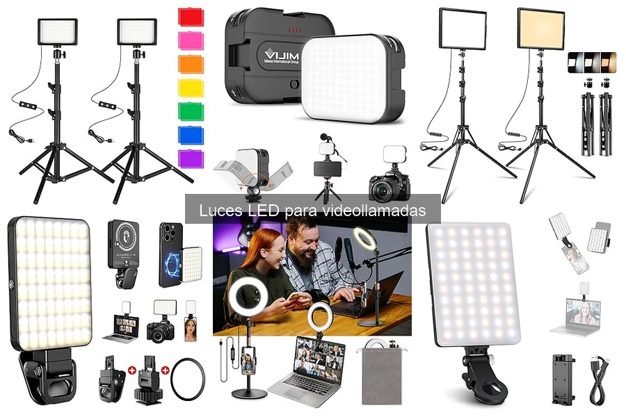 Guía de compra de luces LED para videollamadas