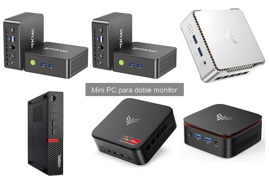 Guía de compra de Mini PCs para doble monitor en 2023