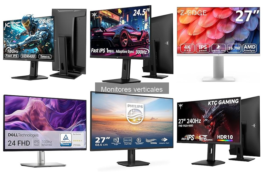 Guía de compra de monitores verticales: criterios y recomendaciones