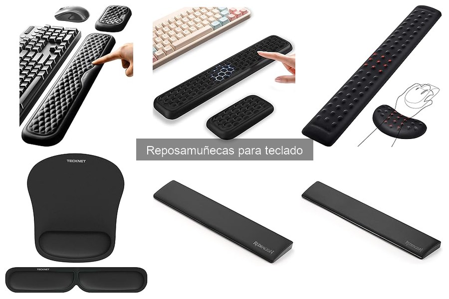 Guía de compra de reposamuñecas para teclado ergonómicos