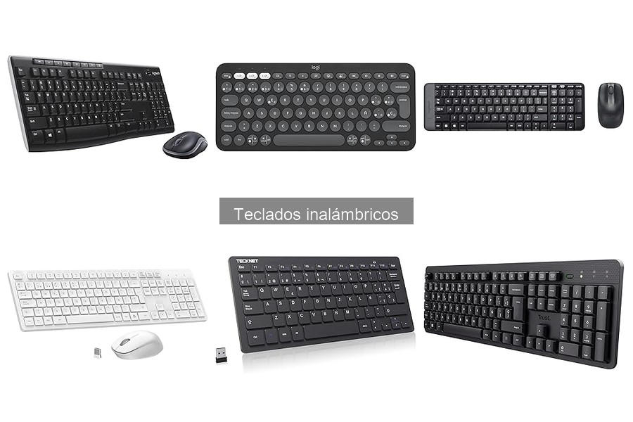 Guía de compra de teclados inalámbricos para oficina