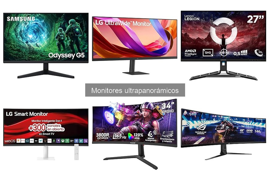 Guía de compra: Elige el mejor monitor ultrapanorámico
