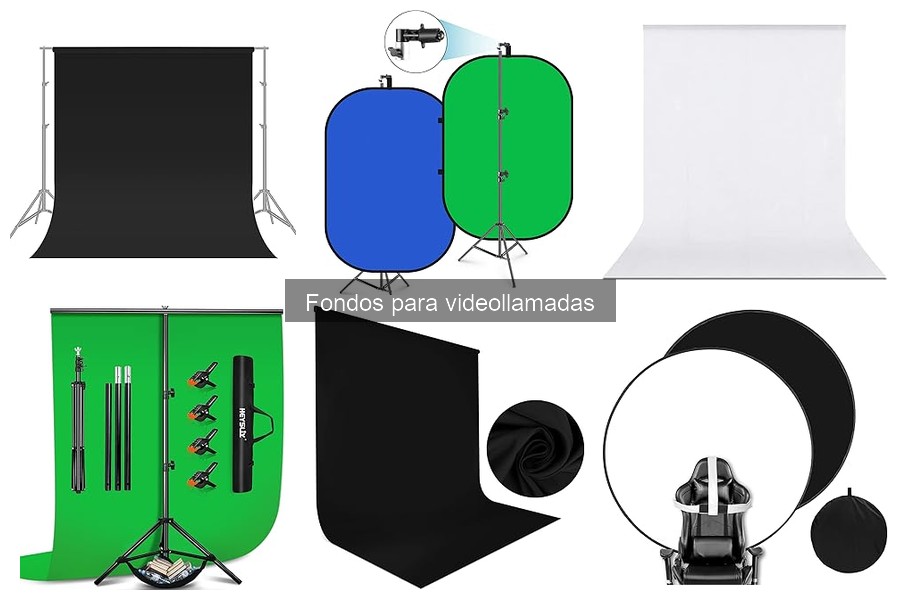 Guía de compra: Fondos para videollamadas ideales